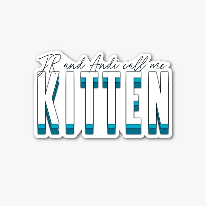 Kitten sticker